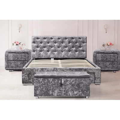 Angela Upholstered Storage Bed
