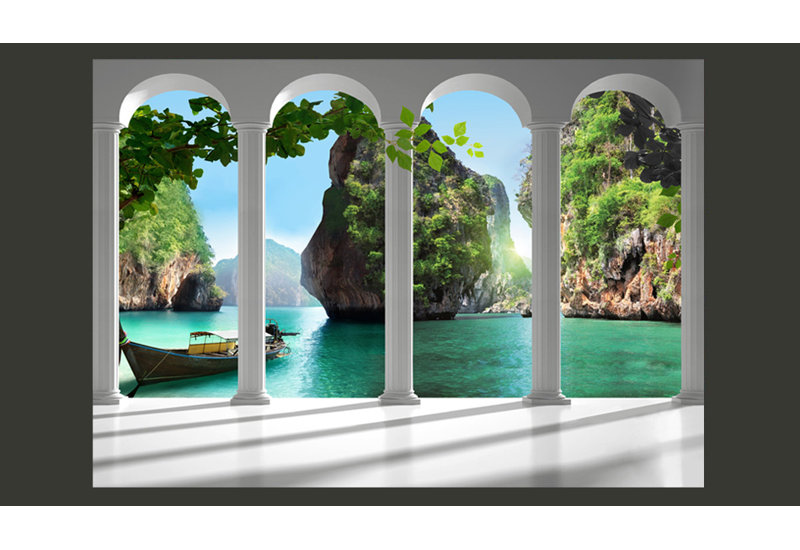 On the Terrace Wallpaper, 400cm x 280cm