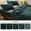  Ensemble de literie pour housse de couette pleine grandeur avec drap-housse - ensemble de literie extra doux en coton prélavé 4 pièces-106246516-109972609