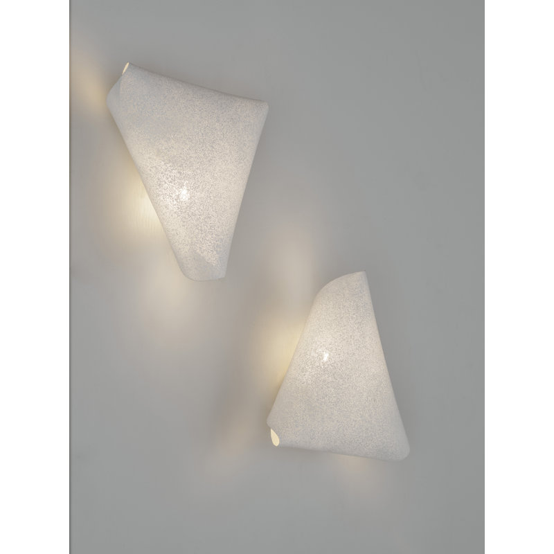 Ballet 1 - Light Flush Mounted Sconce, White, No