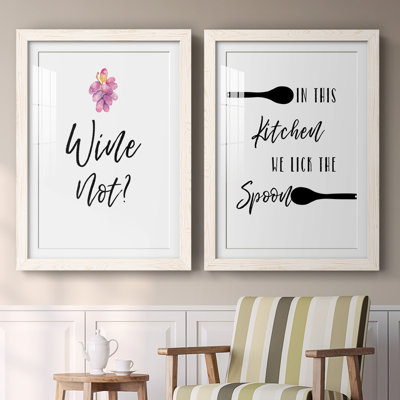 " Wine Not " 2 - Pieces