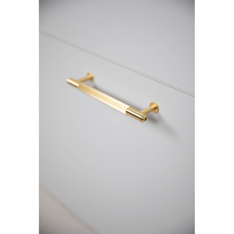 Pull Bar / Linear, Black, 4 23/25"