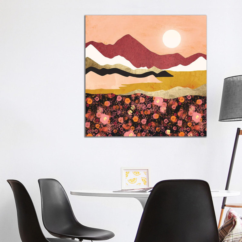 Autumn Field II - Print on Canvas, Wrapped Canvas, 93.98 cm H x 93.98 cm W x 1.91 cm D