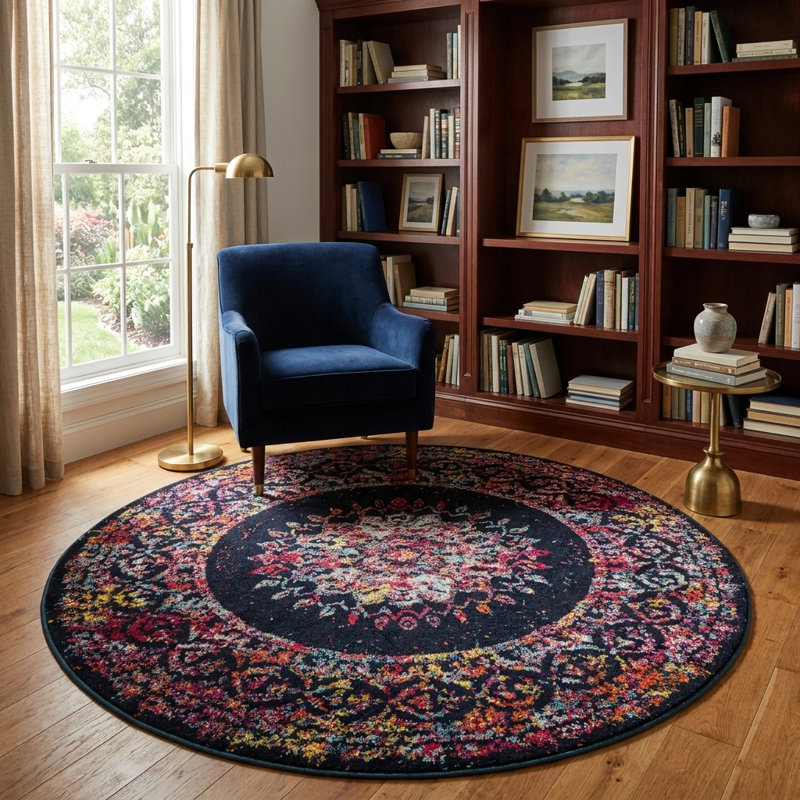 Latitude Run® Column Nikica Rug White and Silver, Runner 2' x 5'1"