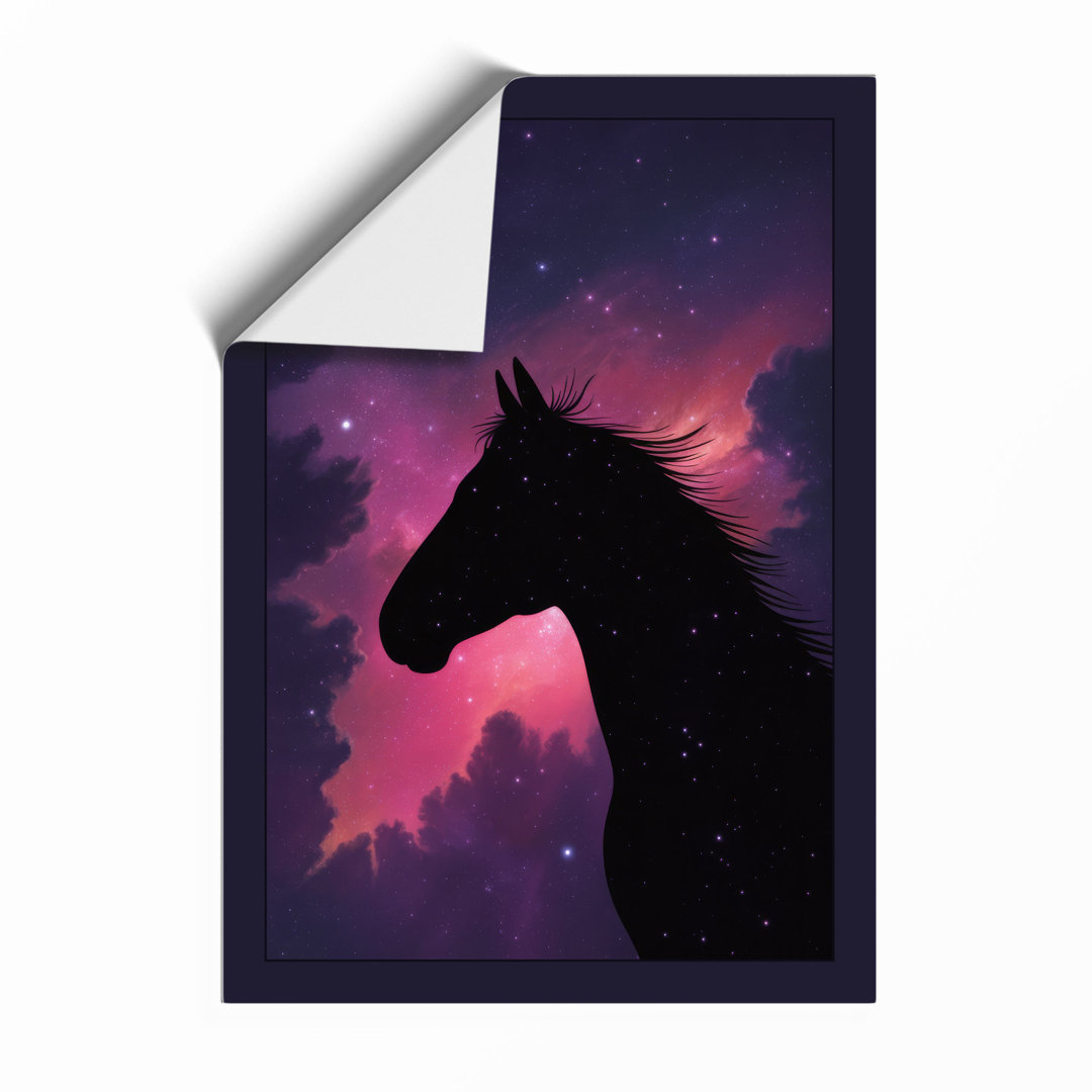 Cosmic Horse Fantasy - Framed Print