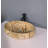 QieRao 16'' Marble Ceramic Oval Bathroom Sink