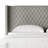Velvet Platform Wingback Bed -1255478818-1255478820