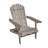 Geli Outdoor Adirondack Chair, Slatted Back, Wood-117664632
