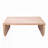 47.2" Rustic Carved Wood Coffee Table – Handcrafted Look-1420335656