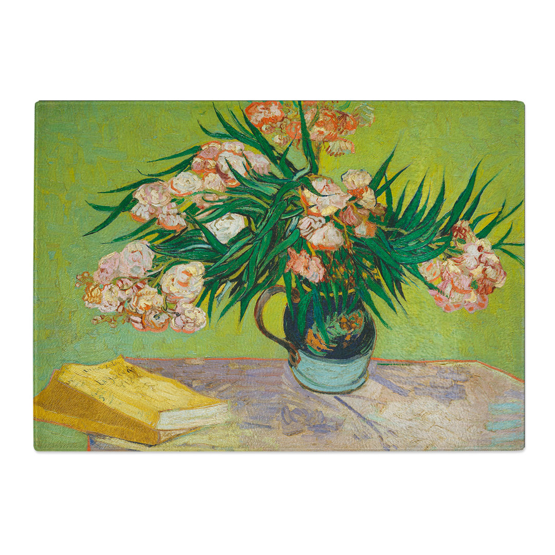 Oleanders by Vincent Van Gogh Chopping Board