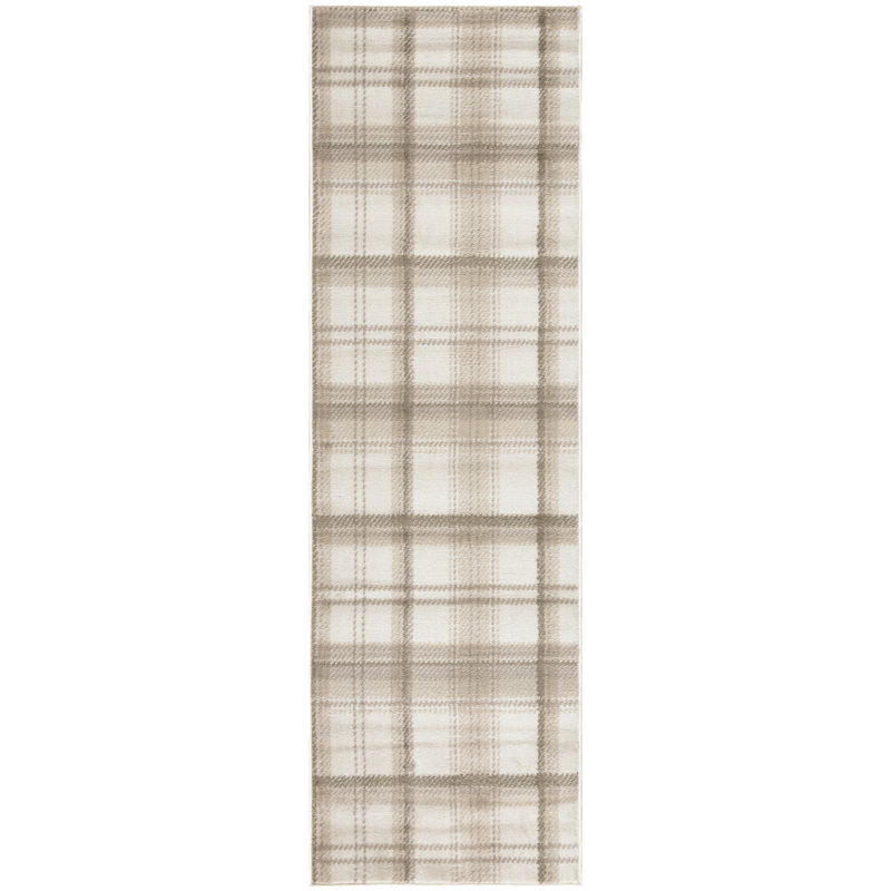 Yeraldo Plaid Indoor Rug, Runner 2' x 6'