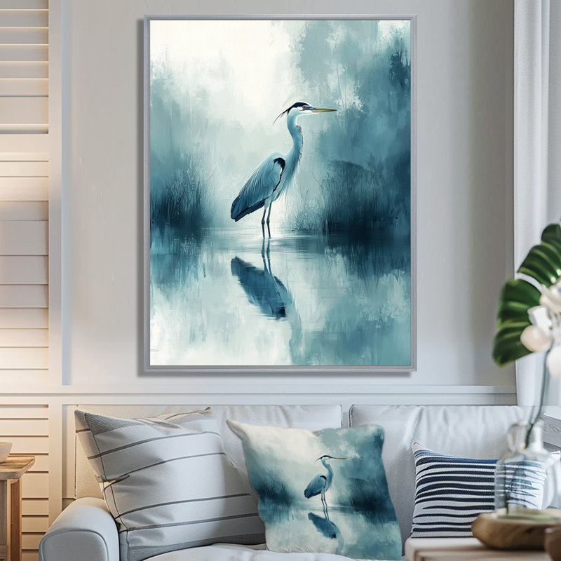 Avenlea - animaux, art mural, Argent argent, Reproduction encadrée sans passe-partout, H 20 po x l 12 po
