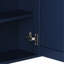 Armoire de rangement murale de salle de bain avec miroir, armoire à pharmacie avec tablette en bois réglable et portes, armoires de rangement montées avec 6 tablettes ouvertes-882272010