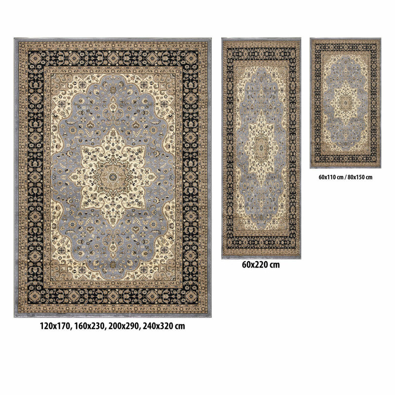 Oriental Area Rug, Runner 60 x 220cm