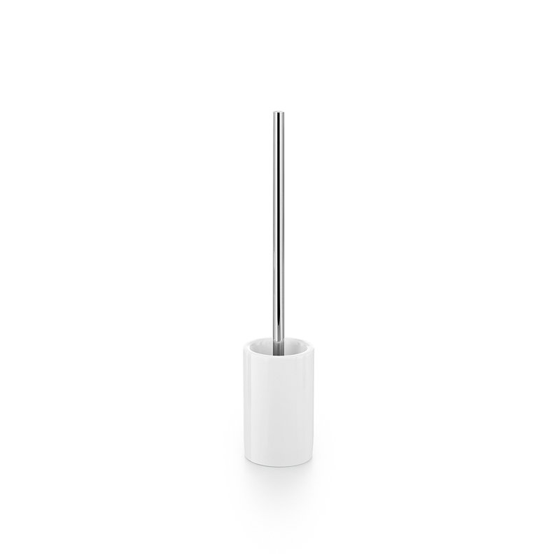 Skoati Complements Skoati 17.7in. H Free Standing Toilet Brush and Holder