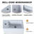 18'' Single Sink Vanity with 1 Door and Resin Basin Sink-1887581800