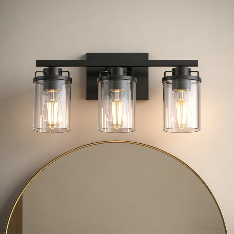 Éclairage pour meuble-lavabo 18 po, Nickel poli