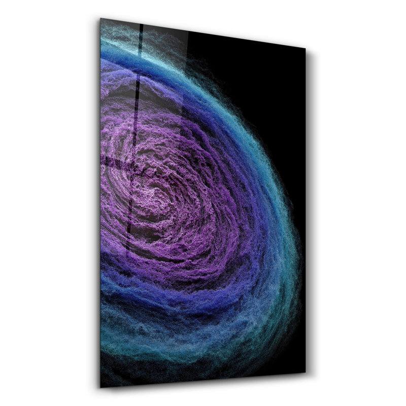 Peinture murale élégante en verre trempé 18,1 po x 28,3 po | 100% verre trempé, épaisseur: 0,16 pouce | Imprimé UV pour des couleurs éclatantes et une durabilité | Parfait pour la décoration intérieure et l'esthétique moderne