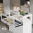 Tilko 39.4'' H Freestanding Display Case