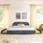 Base de lit tapissier grand-1188570871