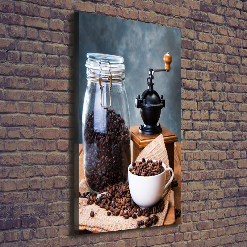 Coffee Grinder - Wrapped Canvas Print