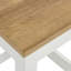 Tabouret de cuisine Sunbrook en chêne blanc