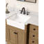 Meuble-lavabo simple 48 po avec lavabo rectangulaire blanc Maxbano Farmhouse-1277677498
