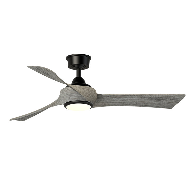 Wrap Custom 82 Inch Indoor/Outdoor Smart Ceiling Fan With LED CCT Select Light Kit with Remote Control
