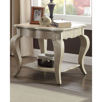 Tasker Solid Wood End Table