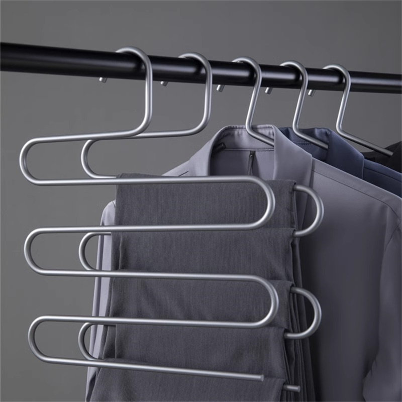 Cintre pour pantalons en alliage d'aluminium, 10