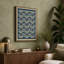 Lattice Geometric - Wrapped Canvas-1723003138-1723003162