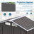 5X3 FT Metal Outdoor Storage Shed, Tool Shed With Peaked Roof Waterproof, Lockable Door Compact Metal Tool Shed For Garden, Backyard, Patio, Sundries And Bike Storage, Gray