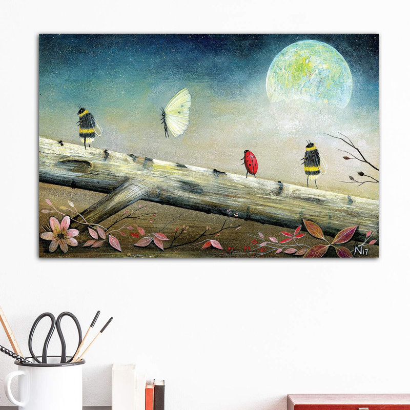 «We Will Make It Home Again» par Neil Thompson - reproduction d'art, H 18 po x l 12 po x 1,5 po, Toile tendue, Pas de tapis
