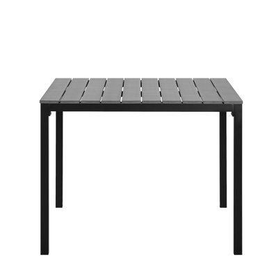 Zaina Square Metal Outdoor Dining Table , 95cm cm W 95cm cm D