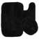 Billy-Dean Nylon 3 Piece Bath Rug Set with Non-Slip Backing