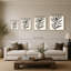 «Ink Flower I Cream» par Sara Zieve Miller - Impression sur toile-131263037-131263041-131263046