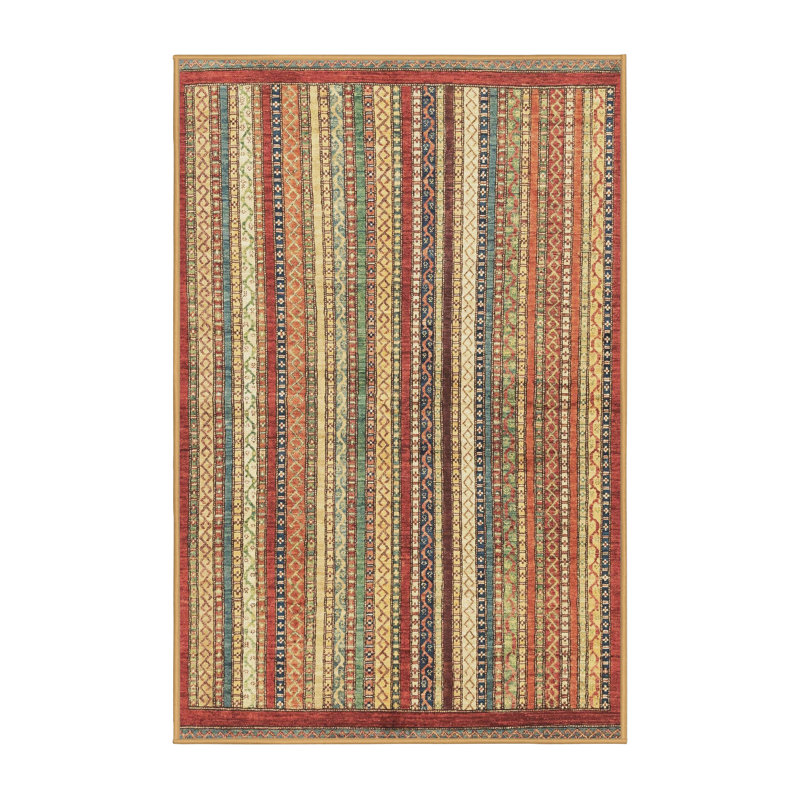 Abstract Indoor Rug, Runner 2' x 5'