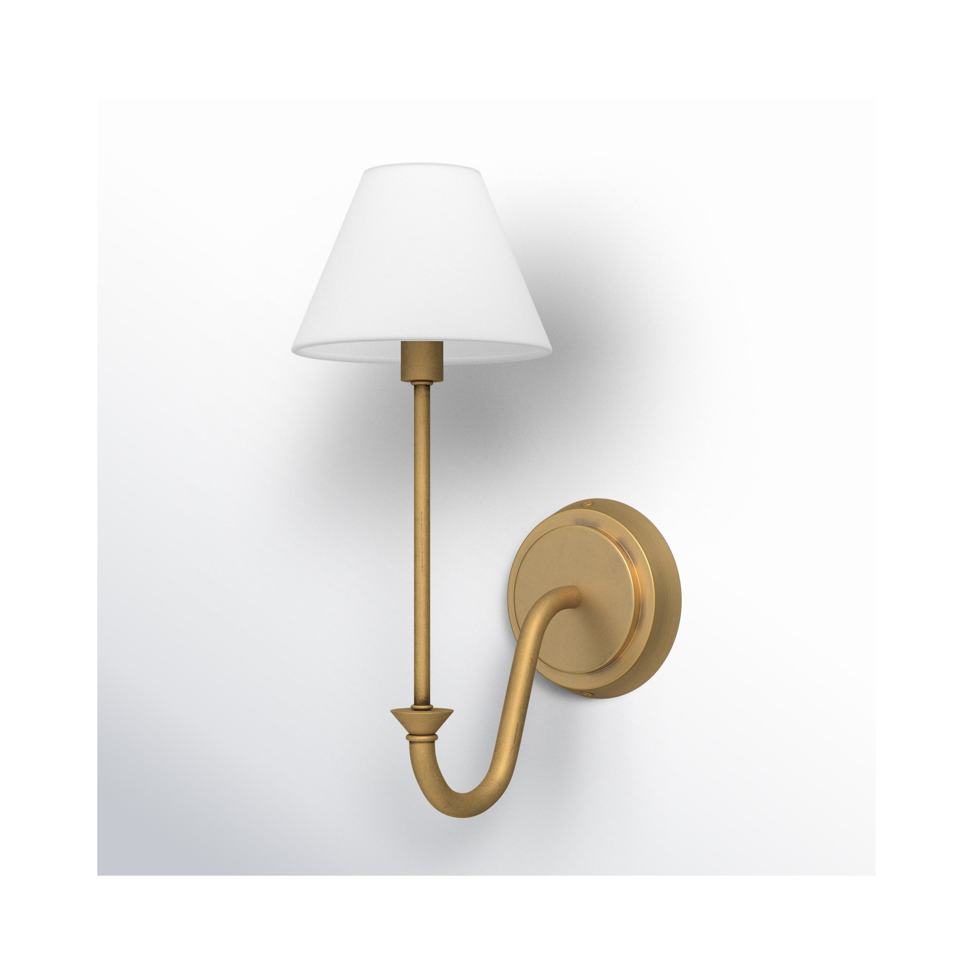 Greta Linen Wall Sconce by Hinkley, Gold