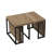 23.62" - 118" Stretching Length, Modern Extendable Dining Table,Seats 2-10 People,,Space-Saving Wood Dining Table For Kitchen/Dining Room/Living Room,,Perfect For Family Gatherings/Parties-848411930