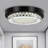 Iroshka Flush Mount Bathroom Ceiling Light Flush Mount Lighting  Crystal Ceiling Light