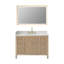Meuble-lavabo simple 48 po avec miroir Lala-917235302
