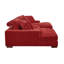 Grand canapé modulaire à double assise en velours côtelé Large Seating-440185245