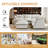 Cloud Sofa 6-Seater Sectional Sofa Couch Modular Sofa Upholstered Sofa with Ottoman for Living Room Office Apartment-1289067544