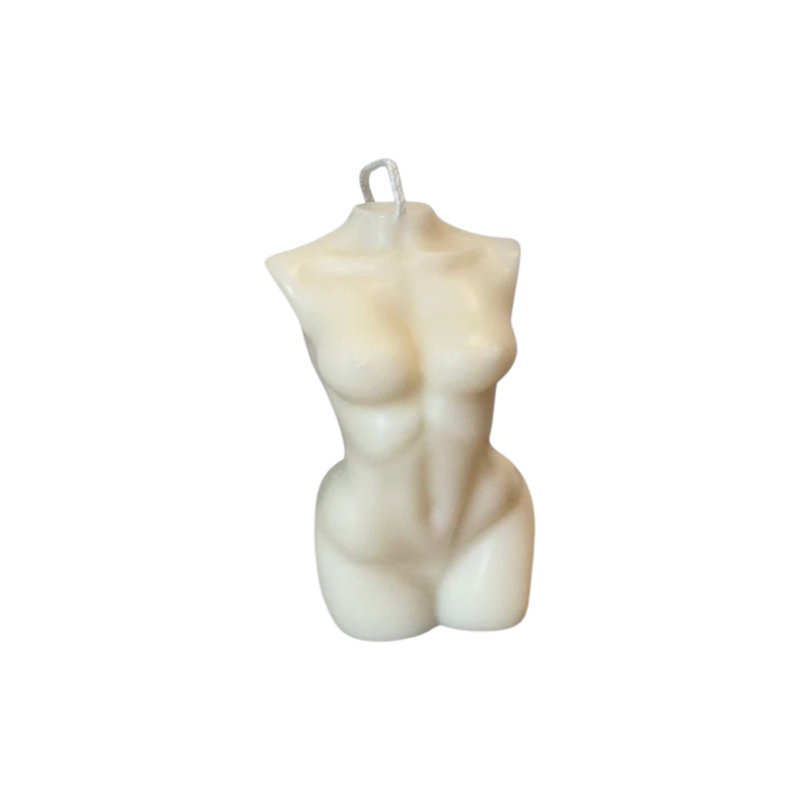 Bougie de forme féminine 4 po