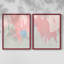 «Blush Abstract I», reproduction encadrée de qualité supérieure - prête à être accrochée - aucun clou requis - aucun clou requis-1278660884-1278660886