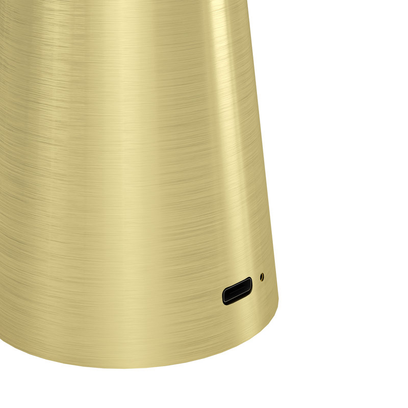 Riner Stainless Steel USB Novelty Lamp, Gold