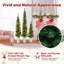 Ensemble de 3 arbres de Noël artificiels illuminés 3 4 5 pi The Holiday Aisle®