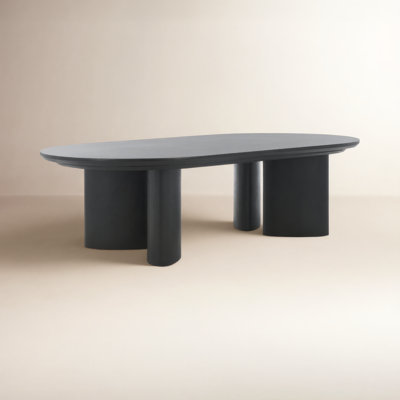 Caya Oval Wood Coffee Table