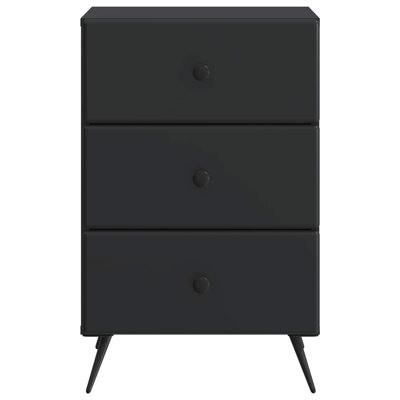 43cm W Manufactured Wood Bedside Table