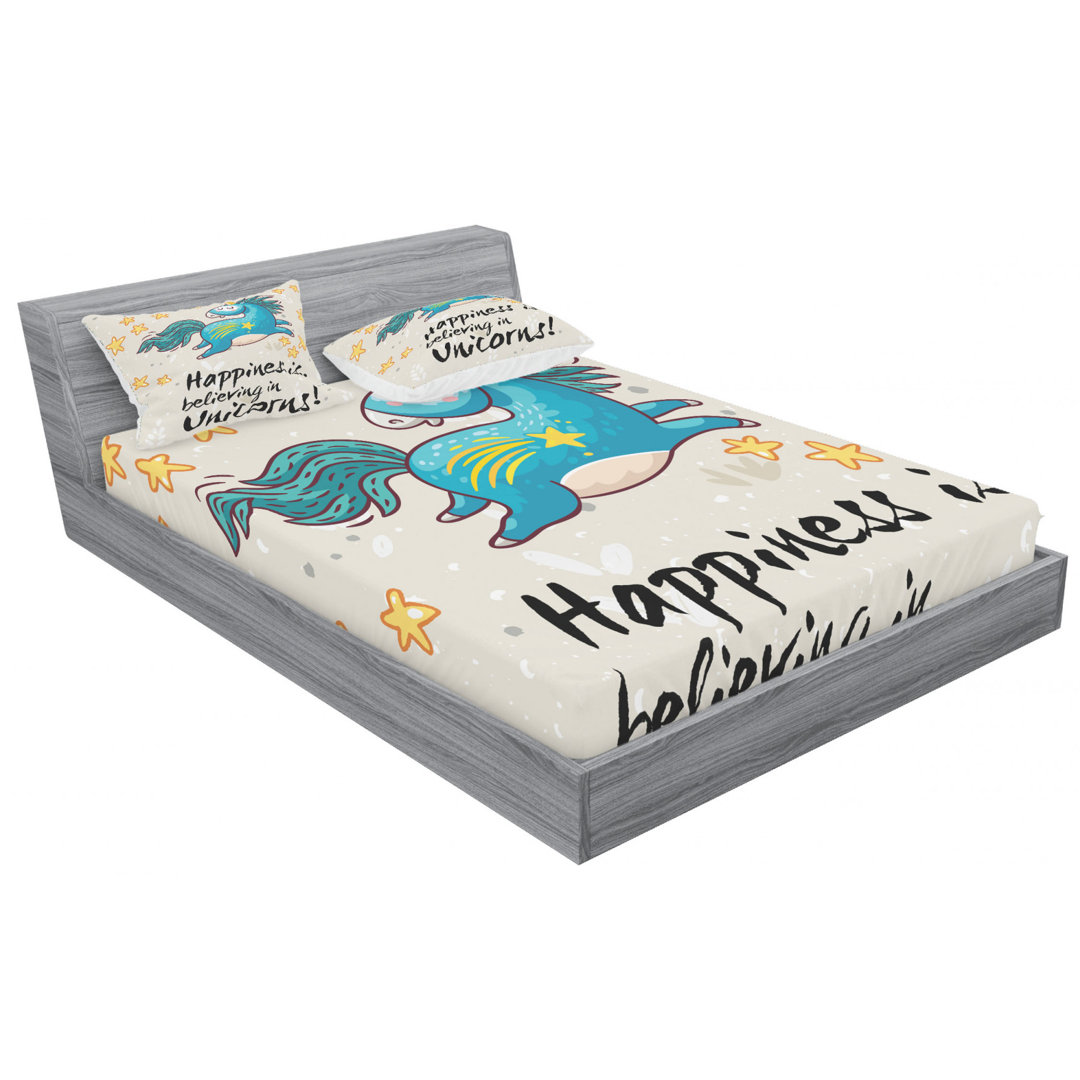 Microfiber Sheet Set Ambesonne 